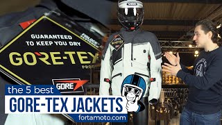 5 BEST waterproof GORETEX motorcycle jackets  FortaMotocom [upl. by Herzig]