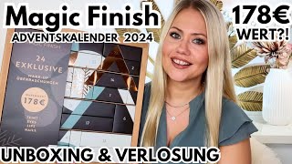 Magic Finish Adventskalender 2024  Unboxing amp Verlosung [upl. by Casta890]