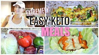 EASY KETO \\ LOW CARB DINNER RECIPES \\ KETOGENIC DIET [upl. by Glanti]