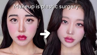 HOW TO BE BETTER AT MAKEUP FOR BEGINNERS Using ALL tips from Kpop makeup artists [upl. by Bixler]