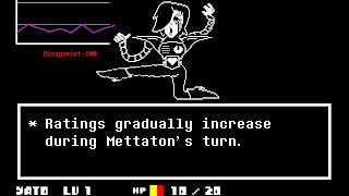 OH YES  Undertale  Mettaton EX Fight [upl. by Ativet]