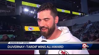 Laurent DuvernayTardif named ESPYs Muhammad Ali Humanitarian award winner [upl. by Leyla]