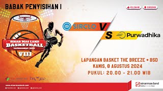 🔴 LIVE BABAK PENYISIHAN I SIRCLO VS PURWADHIKA 8 AGUSTUS 2024 [upl. by Oneill]