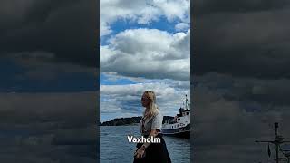 Vaxholm stockholm travel travelvideo shorts visitsweden [upl. by Apollus]