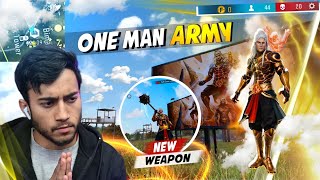 DIWALI SPECIAL🔥 OP AWM SOLO VS SQUAD GAMEPLAY WITH NEW BUNDLE  Free Fire Max [upl. by Atnohs]