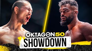 Showdown OKTAGON 50  Paradeiser vs Buchinger 2 [upl. by Yoreel]