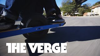 Riding the Onewheel at CES 2015 [upl. by Llerroj]