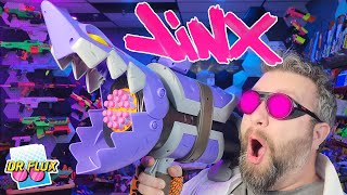 Nerf Made A Real League Of Legends Jinx Fishbones [upl. by Horbal]