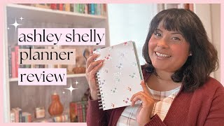 Planner Review  Ashley Shelly Vertical Weekly Planner  2024 [upl. by Hamachi]