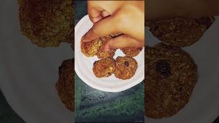 oats cookies  cookies without sugar  cookies recipe  healthy cookies ytshorts shorts trending [upl. by Atsiuqal]