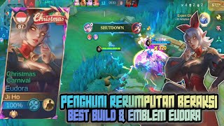 EUDORA SKIN CHRISTMAS ❗ TUTORIAL amp CARA MAIN EUDORA TERSAKIT 2024 ❗ GAMEPLAY EUDORA TERBARU [upl. by Nesta]