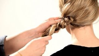 How to Do a Knotted Messy Braid  Braid Tutorials [upl. by Vasiliu]