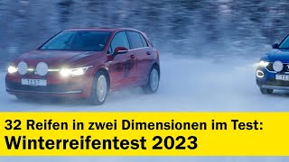 ÖAMTC Winterreifentest 2023  ÖAMTC [upl. by Halik528]