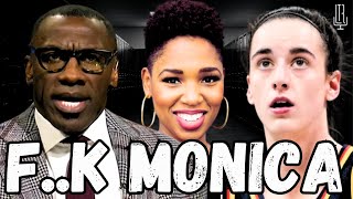 Shannon Sharpe DISSES ESPN Analyst Monica McNutt For INVOLVING Him In Caitlin Clark Drama [upl. by Susanna975]