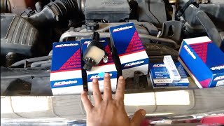 hummer h3 spark plug ignition coil replacement [upl. by Sadoc545]