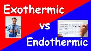 Whats the difference between endothermic and an exothermic reaction GCSE chemistry [upl. by Demetri]