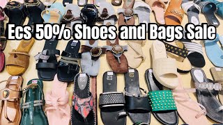 Ecs Shoes 50 shoes and bags sale  Ecs annual sale [upl. by Ailaroc]