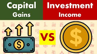 Differences Between Capital Gains and Investment Income [upl. by Itirp]