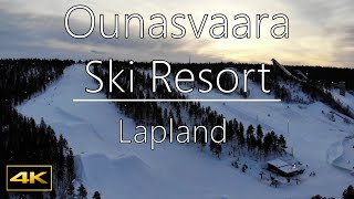 Ski Resort Ounasvaara Lapland [upl. by Tavey702]