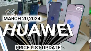 HUAWEI PRICES UPDATE NOVA Y72Y61NOVA11NOVA11iNOVA 11PROMate50ProMateX3 [upl. by Latsyrc139]