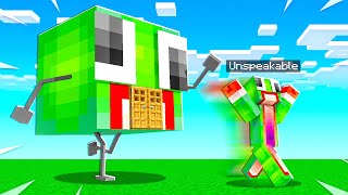 15 Ways To PRANK UNSPEAKABLEs Minecraft House [upl. by Pugh]