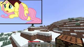 FlutterCraft \\ FluttershyPlays Minecraft 1 [upl. by Luciana636]