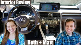 2020 Lexus RX 450hL Interior Review Beth  Matt [upl. by Chiquita58]