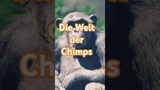 Schimpansen sind genial🐒 tiere chimpanzee affen wissen shorts erklärvideo bildung [upl. by Dewain247]