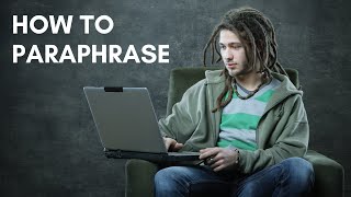 How to Paraphrase  Step by Step Tutorial with Examples [upl. by Amla]