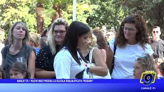 Barletta  Nuovi inizi presso la scuola riqualificata Rodari [upl. by Eustis]