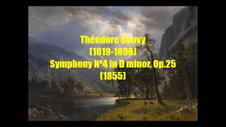 Théodore Gouvy 18191898  Symphony Nº4 in D minor Op25 1855 [upl. by Enined]