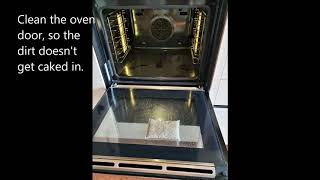 How to Use Pyrolytic Cleaning Function on a Siemens Steam Oven [upl. by Anyk]