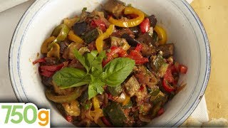 Recette de la Ratatouille facile  750g [upl. by Niliram]