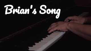 Brians Song piano  Michel Legrand Edwin Gutierrez piano cover [upl. by Starobin]