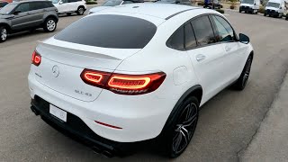 2022 AMG GLC 43 Coupe Test Drive REVIEW [upl. by Ranip435]