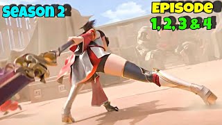 Battle Through The Heavens S1 Episode 7 8 amp 9 Explained in Hindi  Ninja Chinese Animated Drama [upl. by Draper]