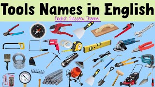 100 Tools and Equipment Names in English Vocabulary  Hand Tool Names in English [upl. by Giorgi]