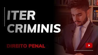 DIREITO PENAL  ITER CRIMINIS [upl. by Ummersen120]