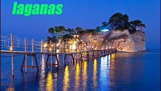 ZANTE  ZAKINTOS  LAGANAS HD time  2100 [upl. by Wyn]