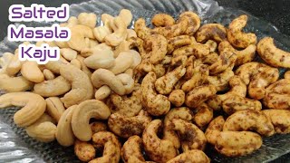 Salted Cashewnuts Recipe  How To Make Salted And Masala Cashewnuts  Roasted Cashews 2 Ways  Kaju [upl. by Eillah834]