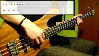 Bruno Mars  Treasure Bass Cover Play Along Tabs In Video [upl. by Sukin594]