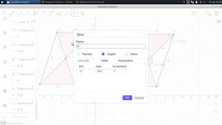 Creare un Parallelogramma con la Simmetria Centrale  GeoGebra in Italiano [upl. by Gaylord]