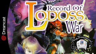 Record of Lodoss War  обзор игры  Dreamcast [upl. by Anuait577]