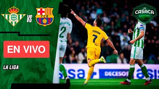 🚨 BETIS vs BARCELONA EN VIVO 🔥 LA LIGA ⚽ JUEGA VITOR ROQUE 🐯 [upl. by Koo336]