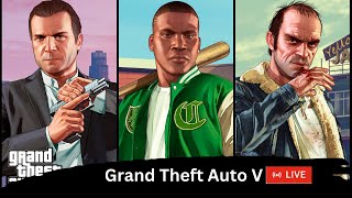 🔴Grand Theft Auto V Story  New day New Start  GTA 5 Live 🚔  GTA [upl. by Anma382]