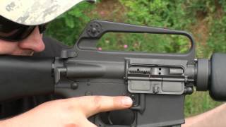 M16A1 Shooting The Original Vietnam Era AR15 Rifle  Gs HD Gun Show [upl. by Gombach]