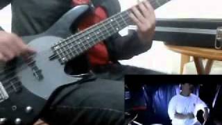 BACCHIKOIバッチコイ Bass cover ナルト 疾風伝 Naruto Shippuden 8 ED [upl. by Veats884]