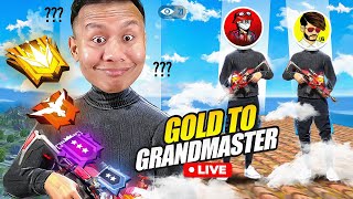 Top 1 Grandmaster Pro Lobby Live Rank Push 😱 Tonde Gamer freefire live [upl. by Leede173]