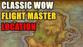 UnGoro Crater Flight Master Location WoW Classic [upl. by Leunad]