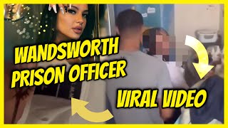 Wandsworth Female PRISON OFFICER released after ARREST amp CHARGED over VIRAL video wandsworth news [upl. by Keyek]